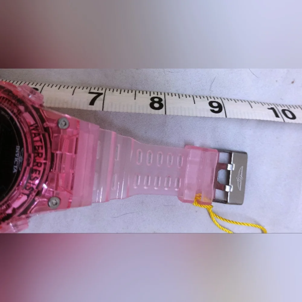 Invicta Pink Digital Sports Watch - Water Resistant Wearable